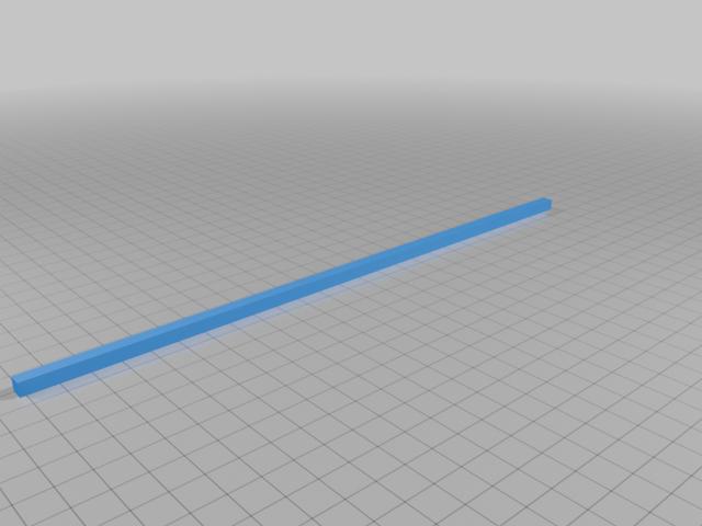 rectangular ( long-shaped) 3D model thumbnail