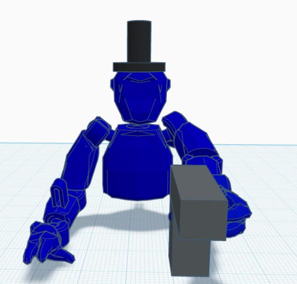 gorilla tag cosmetic pegs (not tested) 3D model thumbnail