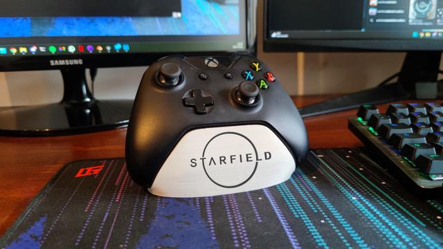 Starfield Xbox Controller Stand 3D model thumbnail