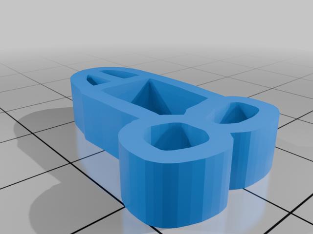 Hand draw dildo prank 3D model thumbnail