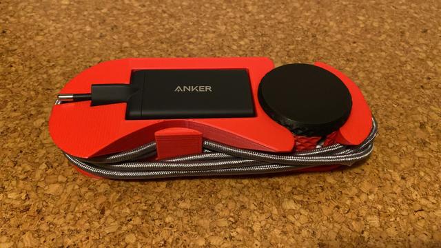Steam Deck Insert for Anker 64W 3D model thumbnail