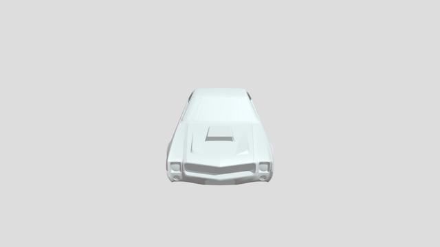 AMC Super Stock AMX 1969 for 3D-printing 3D model thumbnail