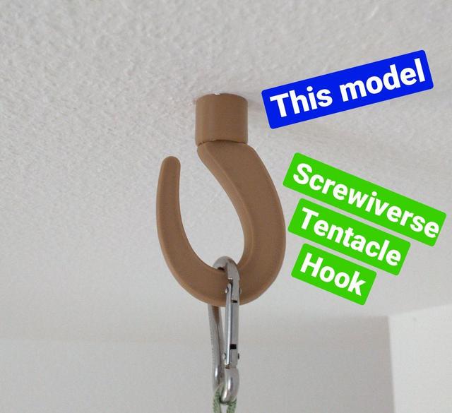 Screwiverse Ceiling Socket 3D model thumbnail