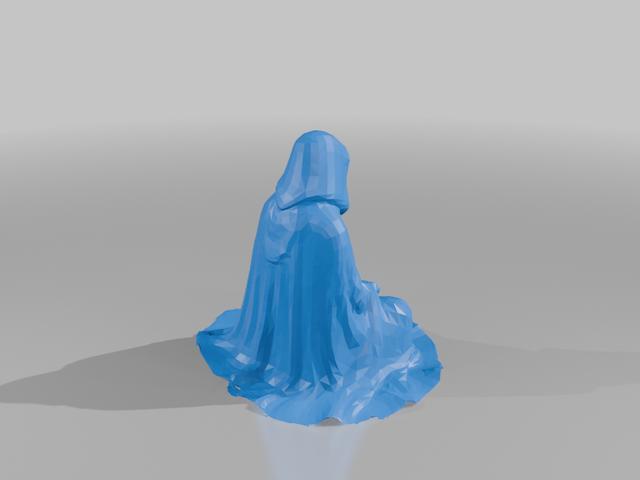 monk 3D model thumbnail