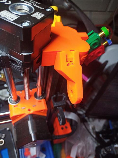 Articulating camera mount for revo connect mini bracket 3D model thumbnail