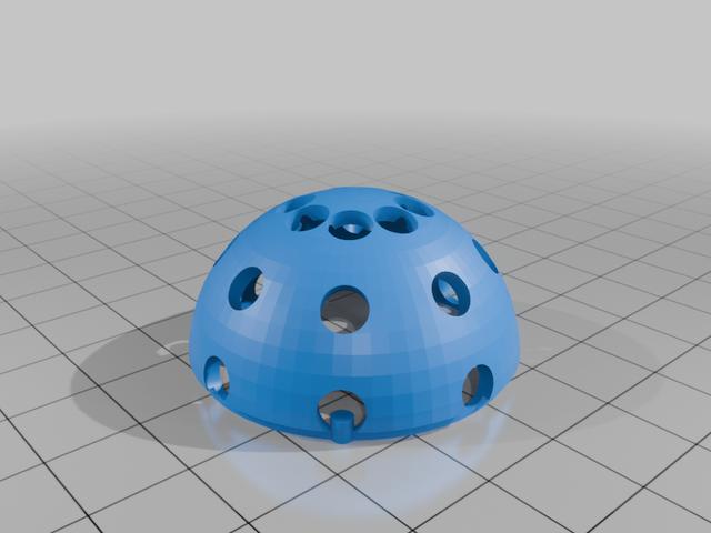 Fish football 3D model thumbnail