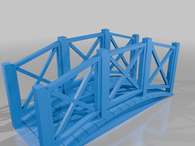 Footbridge  3D model thumbnail