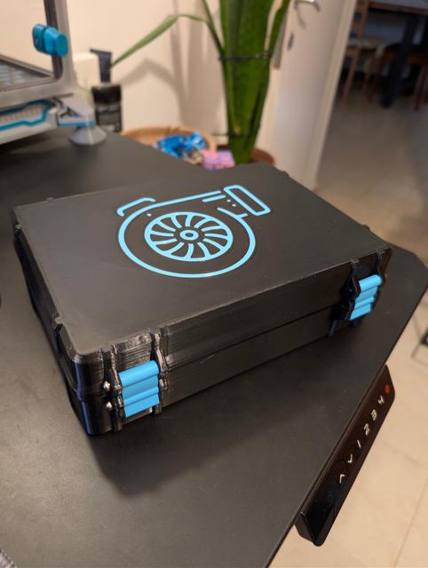 Super Power Turbo Fan Rugged Case 3D model thumbnail