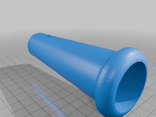 Oboe bell Selmer plastic 3D model thumbnail