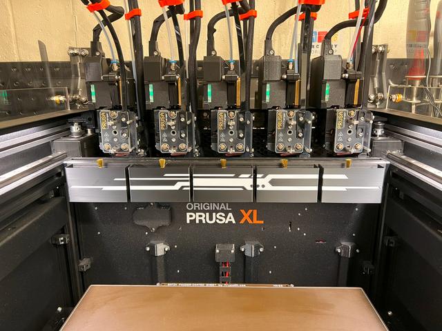 Prusa XL scrubber brush designer buckets 3D model thumbnail