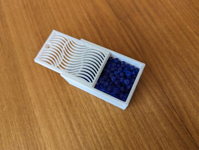 Modified dessicant box for cereal container filament dry box 3D model thumbnail