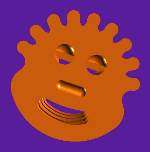 TPU head, for hand and fingers 3D model thumbnail