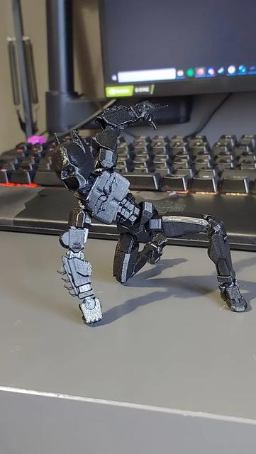 dummy 13 1.0 batman parts 3D model thumbnail