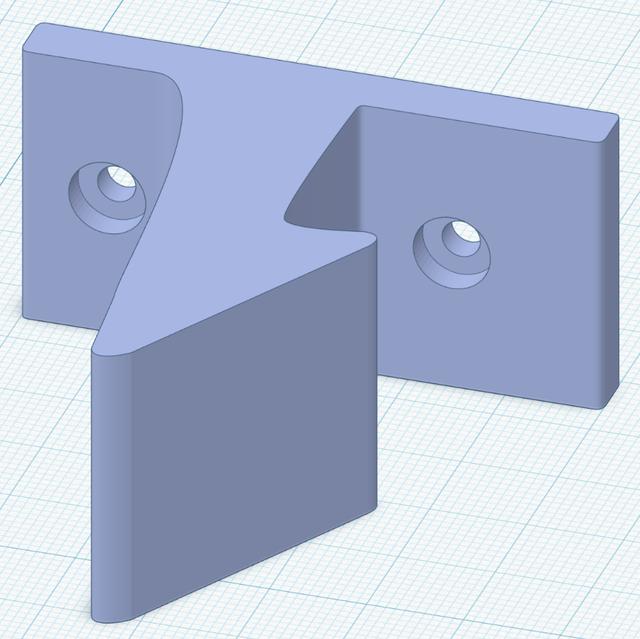 Door latch  3D model thumbnail
