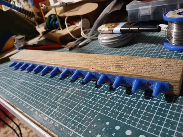 Sowing comb / Vetőfésű 3D model thumbnail