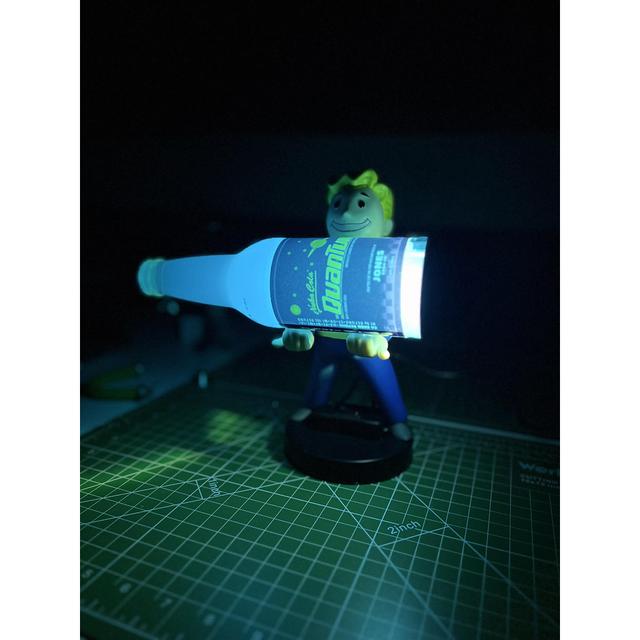 Bottle USB LED Light for Display 3D model thumbnail