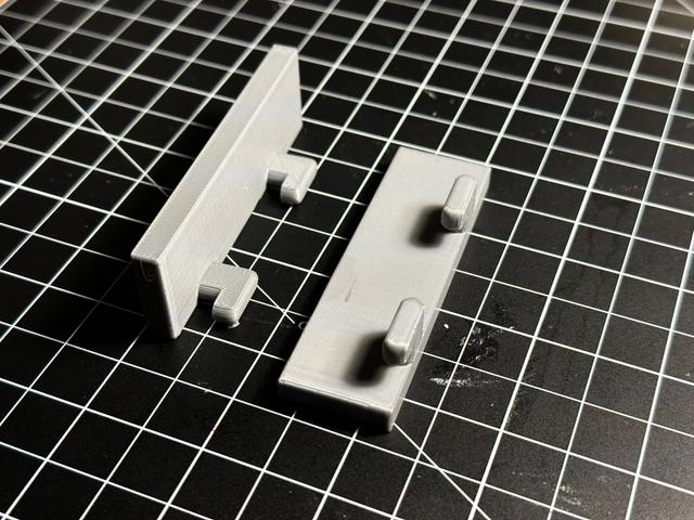 Simplified Skadis Wallmount 3D model thumbnail