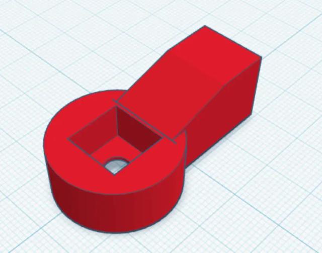 Kenko Equatorial Mount Clutch Lever Repair 3D model thumbnail