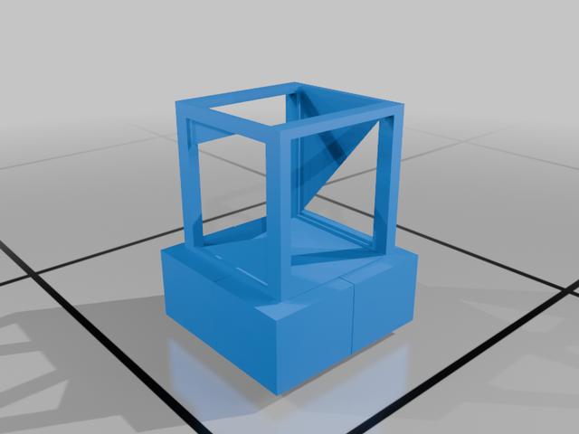 Platform special wheels 3D model thumbnail
