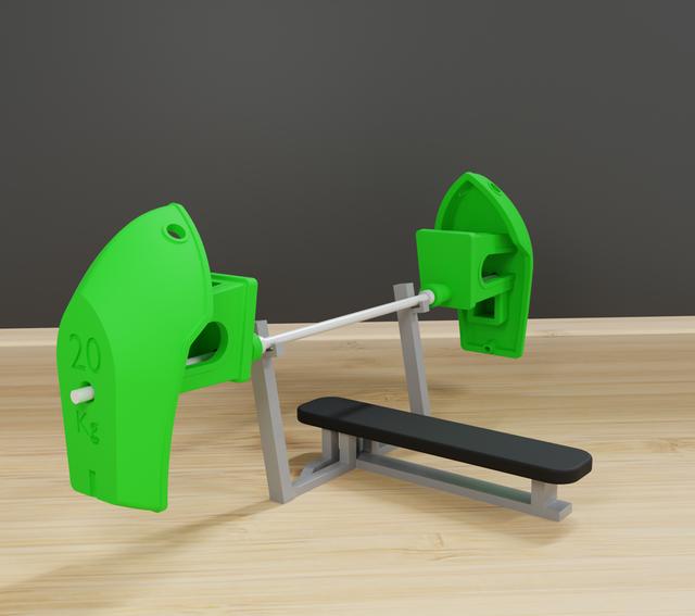 Benchy Bench remix - just for fun 3D model thumbnail