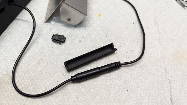  USB connector, 3.5mm (1/8") stereo connector plug and socket lock 3D model thumbnail