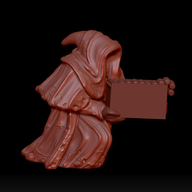      Dark Watchful Ammo Serf 3D model thumbnail