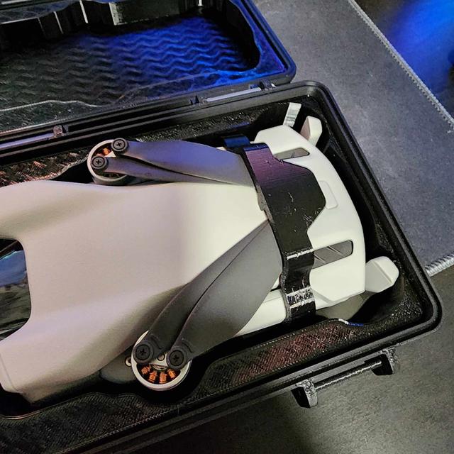 Rugged Box Mini 3 NOT Pro Insert 3D model thumbnail
