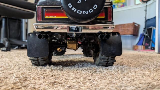 Rear mud flaps for the TRX-4 79 Bronco 3D model thumbnail