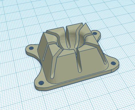 LC26 Ball Mount for Articulating System 3D model thumbnail