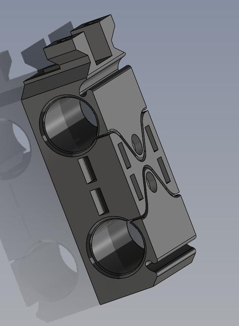 THE 100 - Rod Carriage with Adjustable Tension 3D model thumbnail