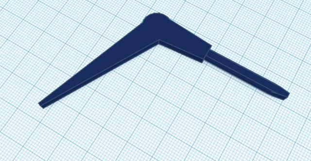 Dummy 13 boomerang 3D model thumbnail