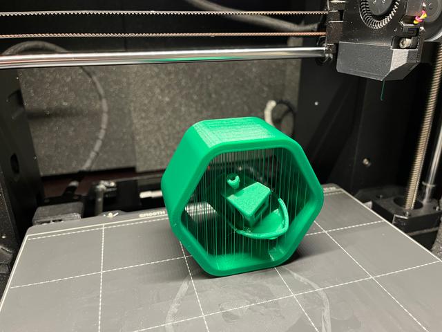 Suspended benchy 3D model thumbnail