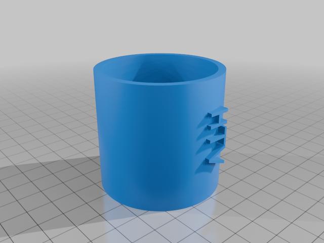 vinyl rings 3D model thumbnail