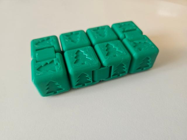 Christmas Infinitycubes 3D model thumbnail