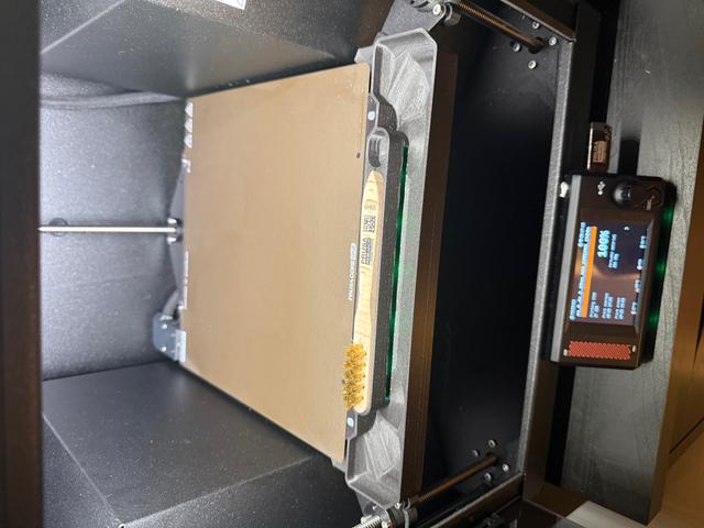 CORE One Bed Mounted Purge Bin + Prusa Brush Mount 3D model thumbnail