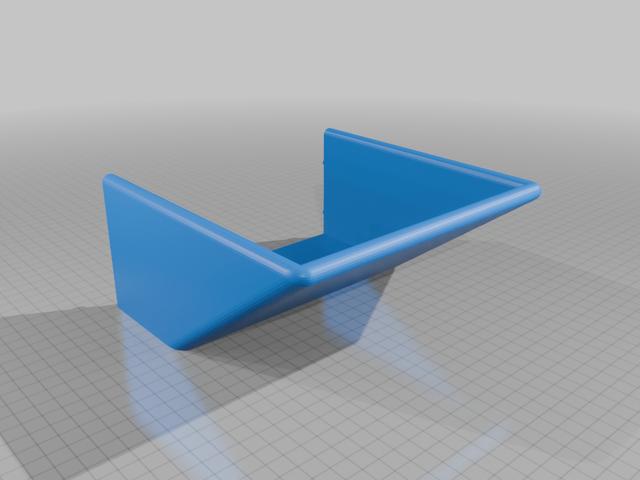 Nissan Ariya storage bin 3D model thumbnail
