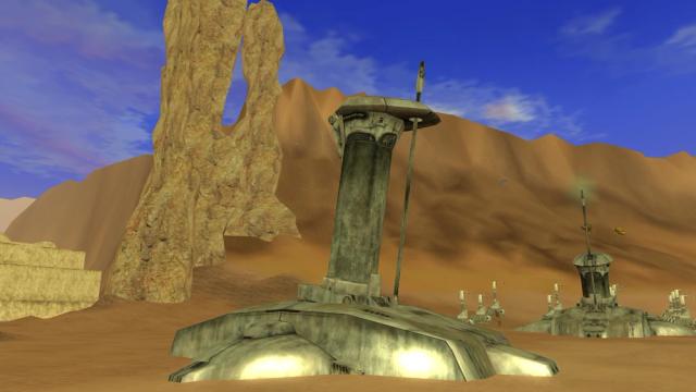 Star Wars Galaxies Mineral Harvester 3D model thumbnail