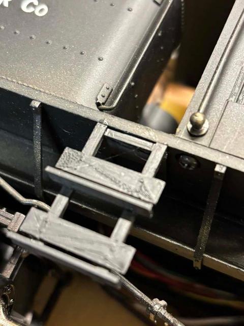 Bachmann 2 truck Replacement Step Large Scale 3D model thumbnail