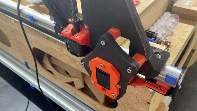 LowRider 3 CNC: HIDDEN BELTS MOD! Hide/protect either/both Y axis belts inside metal strut / unistrut / superstrut (v1.0) 3D model thumbnail