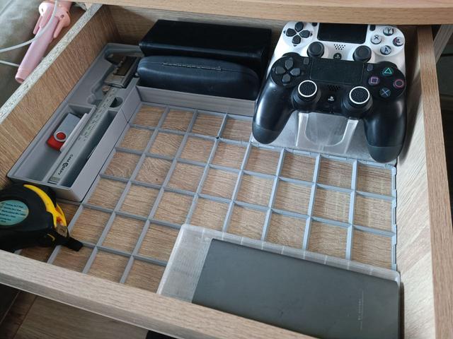 Grindfinity double controller stand 3D model thumbnail
