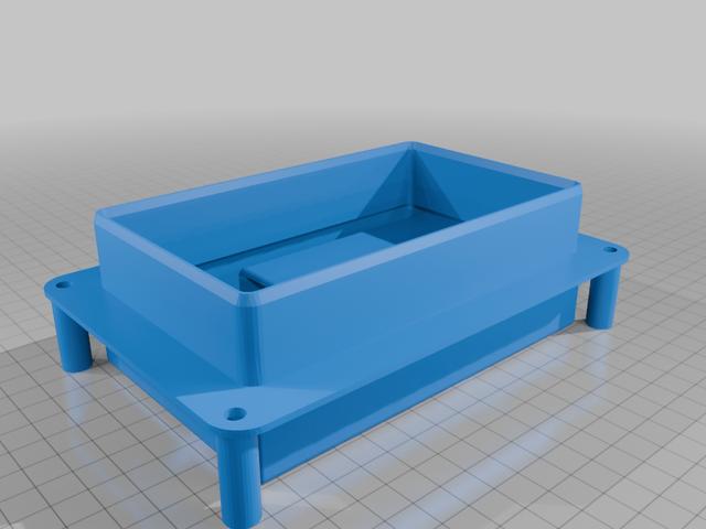 mondial hps 125 airbox lid 3D model thumbnail