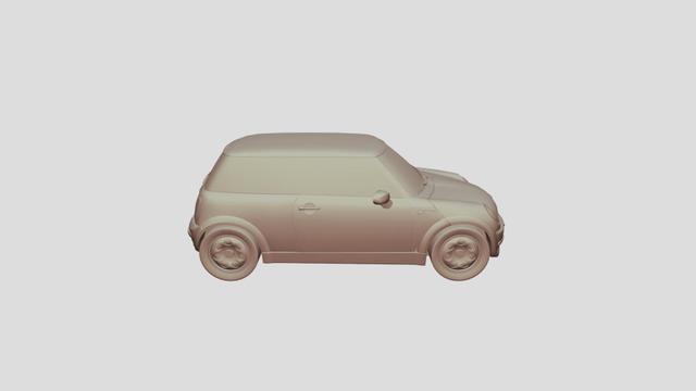 Mini Cooper 2001 scale1-70 for 3D-printing 3D model thumbnail