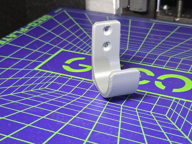 Extra wide U-Hook 32mm with 20mm width 3D model thumbnail