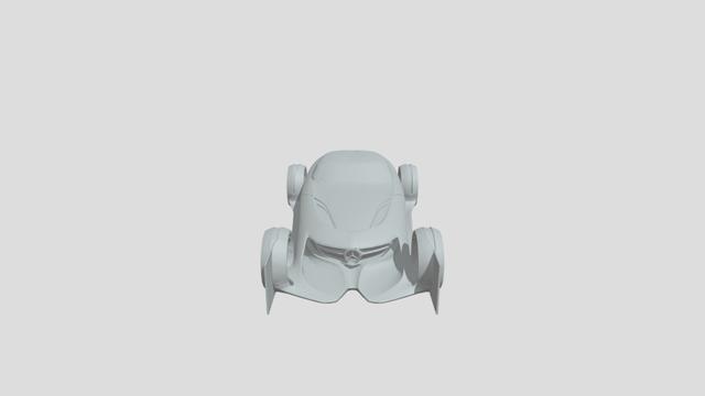 Mercedes-Benz Silver-Arrow 2011 for 3D-printing 3D model thumbnail