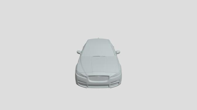 Jaguar XE Scale 1-10 for 3D-printing 3D model thumbnail