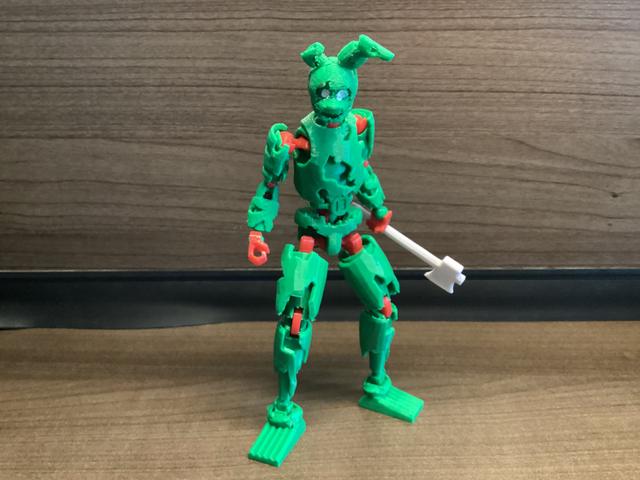 Springtrap - Carbon 13 3D model thumbnail