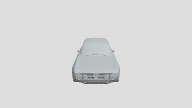 Alfa-Romeo GTA M Scale 1-65 for 3D-printing 3D model thumbnail