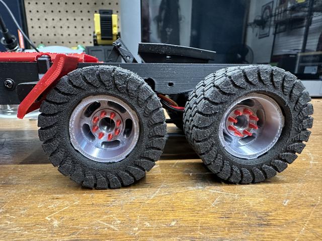 Different Wheel design for Professor boots semi 3D model thumbnail