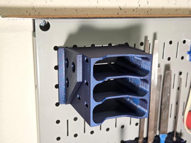 USB Cable Slot/Shelf for DDD Wall Control 3D model thumbnail