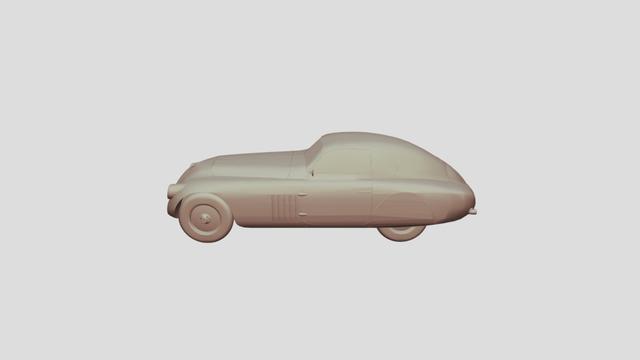 BMW 328MM Touring Berlinetta 1939 for 3Dprinting 3D model thumbnail